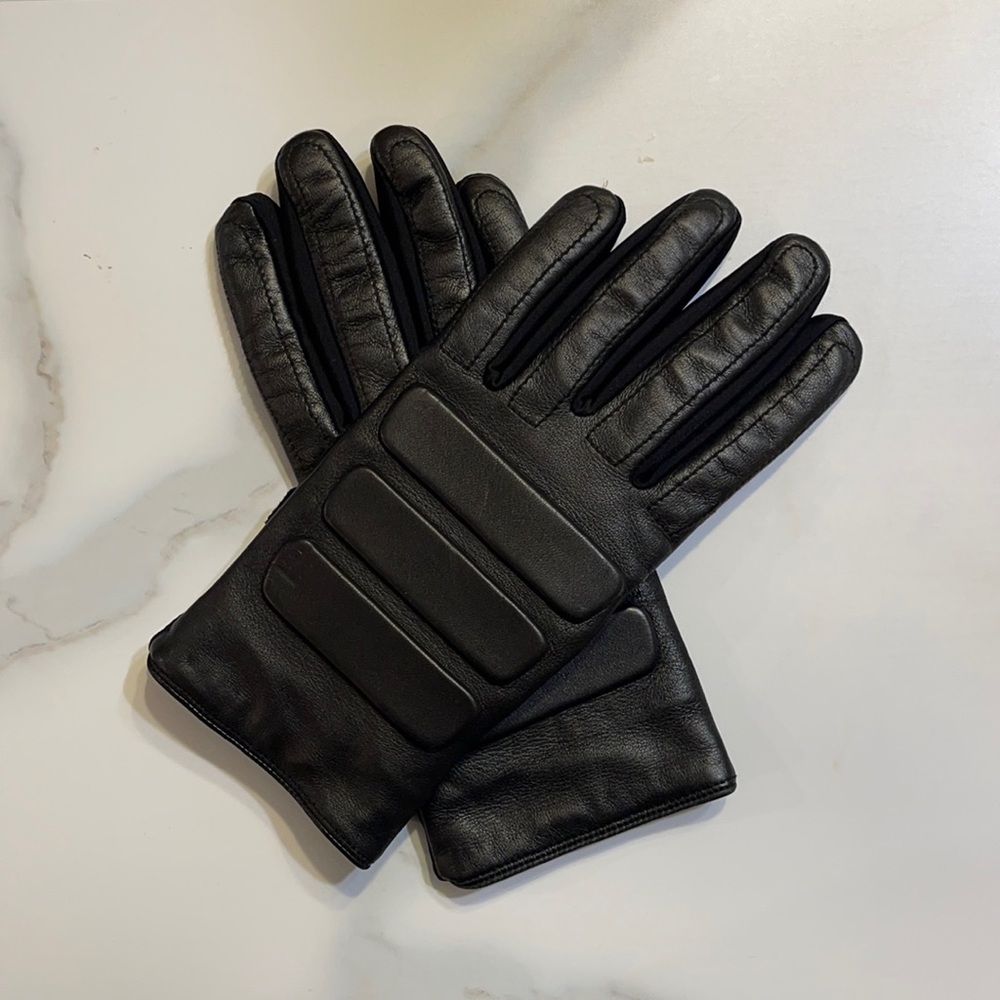 AX Leather Moto Gloves
